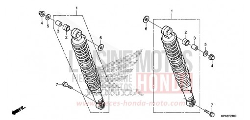 COUSSIN ARRIERE GLR1251WHH de 2017